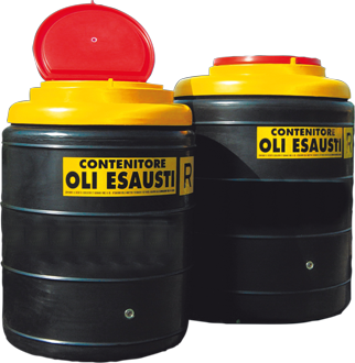 Cisterne di raccolta olio esausto