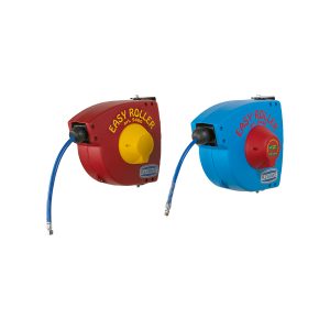 Hose reels for compressed air, series easy roller